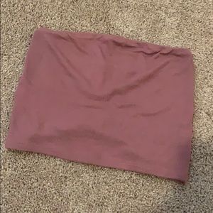 Pink American Eagle ribbed tube top